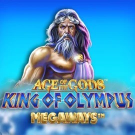 Logo of Age Of The Gods: King of Olympus Megaways from Origins at Lilibet Casino