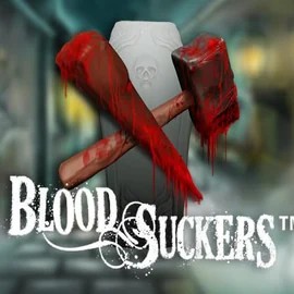 Logo of Blood Suckers from NetEnt at Lilibet Casino