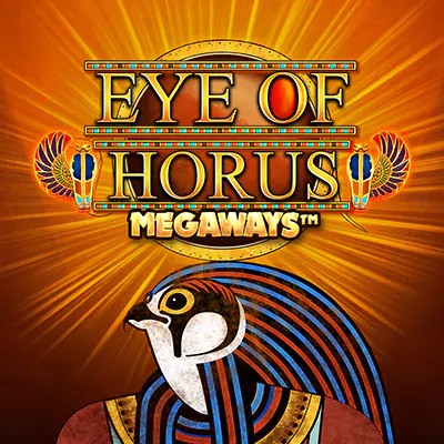 Eye of Horus Megaways online game logo by Blueprint Gaming on lili-bet.eu