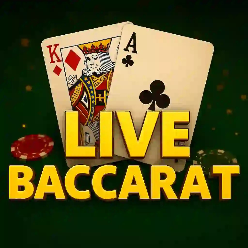 Logo of Live Baccarat from Pragmatic Live at Lilibet Casino