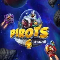 Pirots 4 logo by ELK Studios at Lilibet Casino