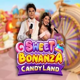 Sweet Bonanza Candy Land Live slot logo by Pragmatic Play at Lilibet Casino