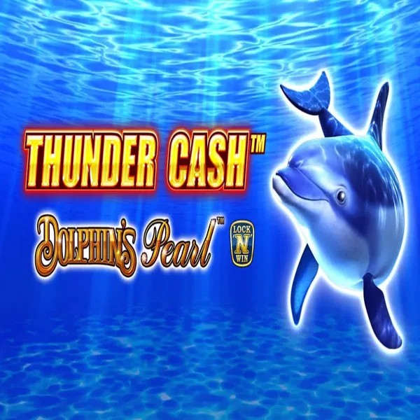 Thunder Cash Dolphins Pearl game by Novomatic – logo hosted on Lilibet Casino