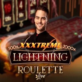 XXXtreme Lightning Roulette logo – Live Casino by Evolution at Lilibet Casino